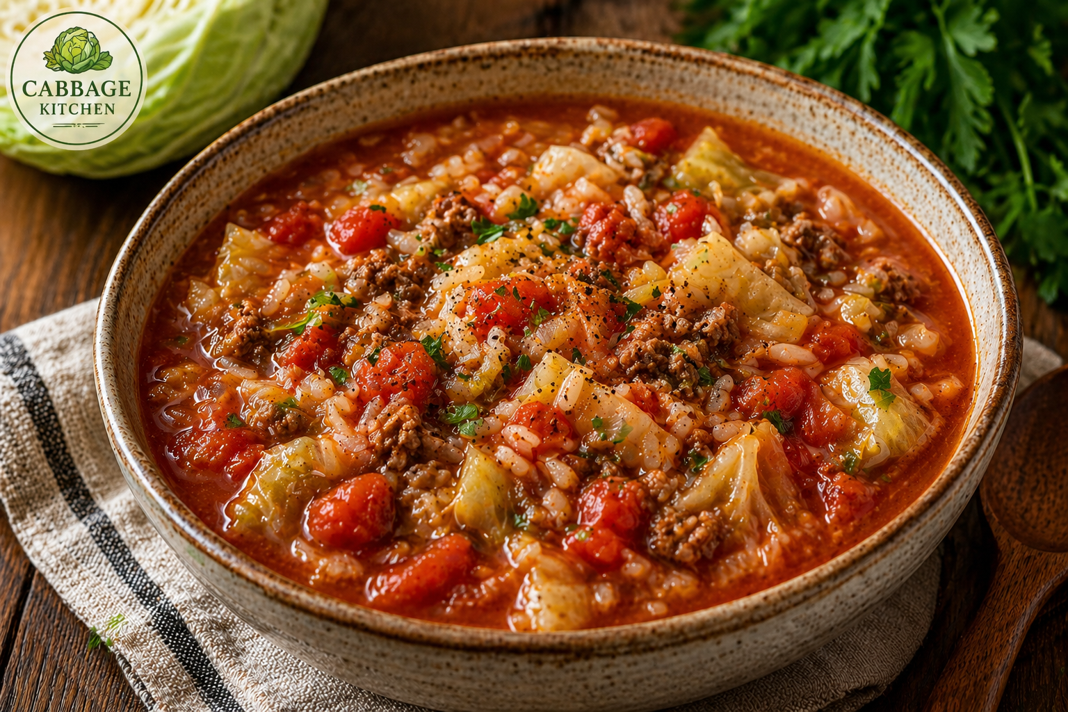 Cabbage Roll Soup Recipe: 1 Pot of Easy Cozy Comfort Food